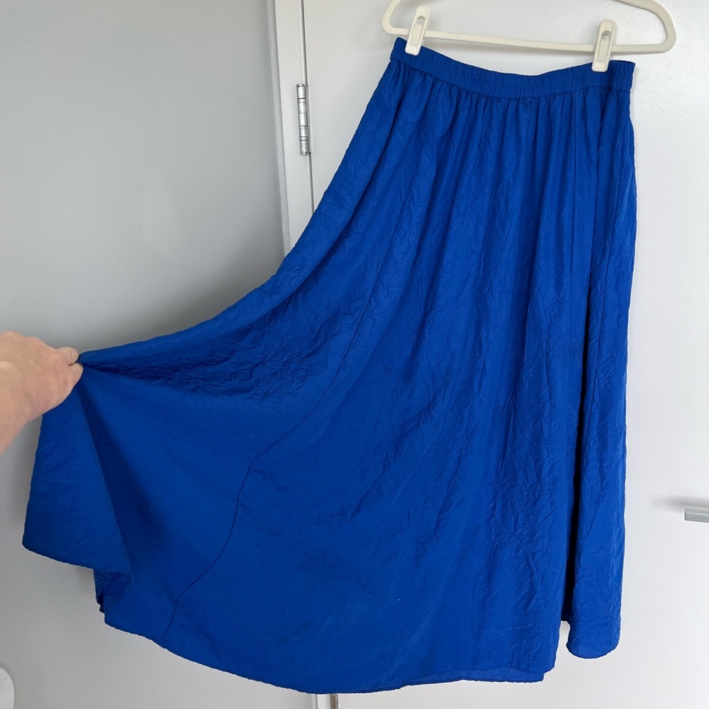 GAP Maxi Skirt in Bright Blue
